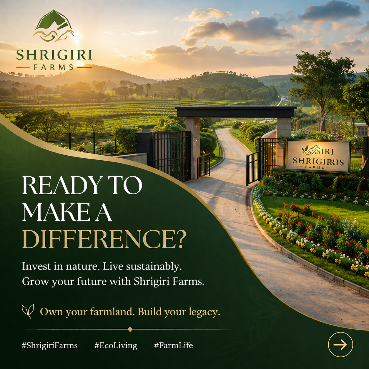 Discover 5 powerful facts about sustainability and eco living. Explore managed farmland and eco farmhouses in South Bangalore at Shrigiri Farms.